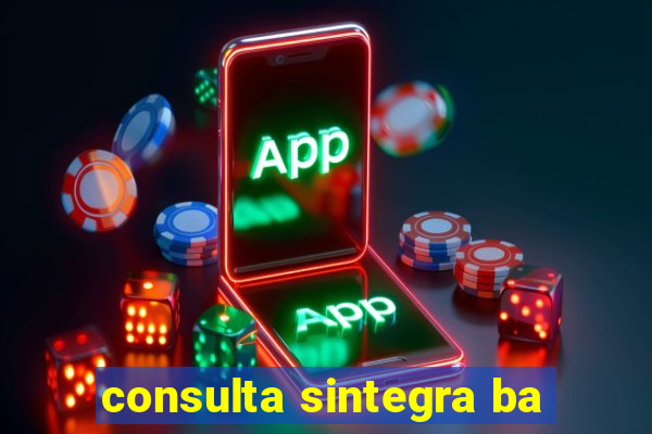 consulta sintegra ba